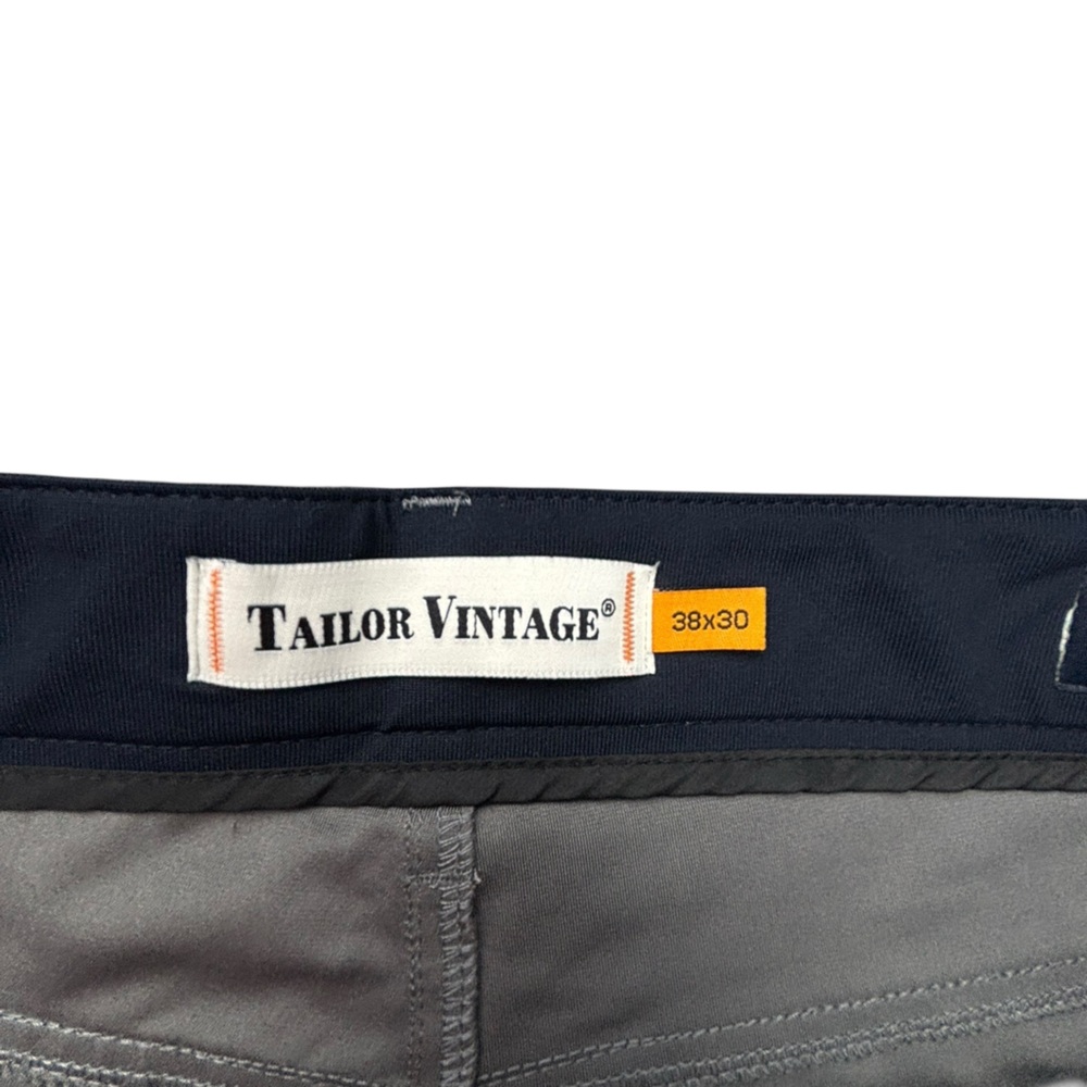 Tailor Vintage | Performance Tech Pant | Grey | 38x30‎ - Picture 7 of 7
